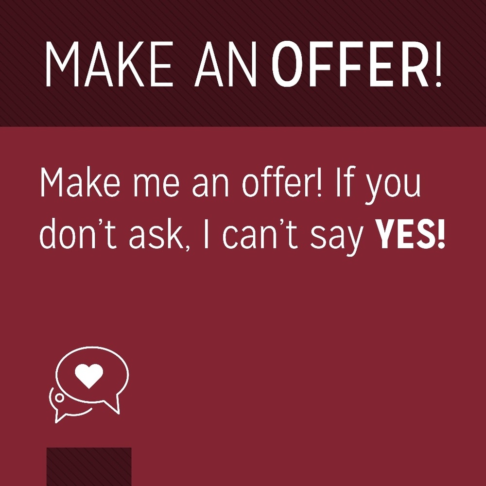 Make me an offer!